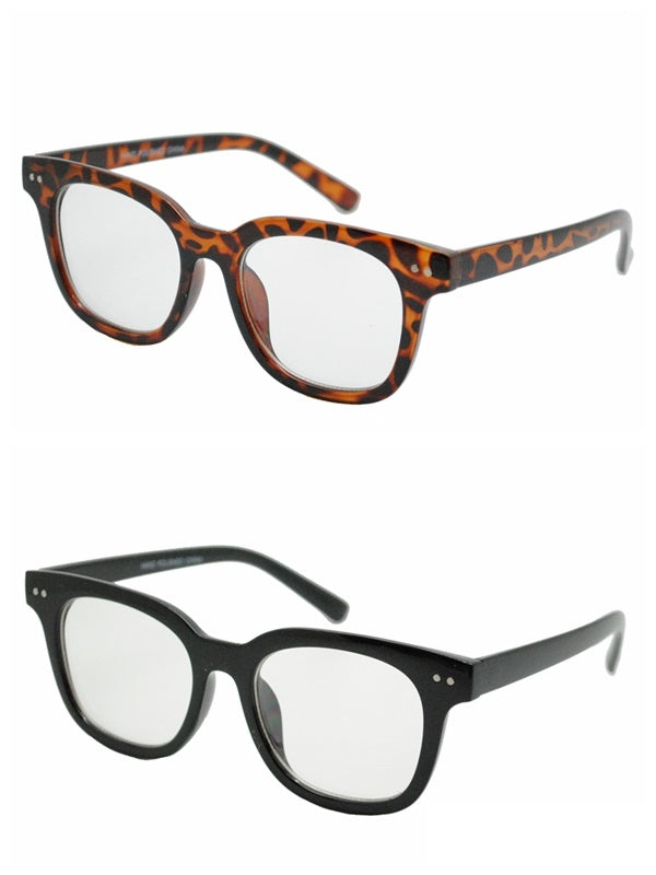 Everyday Square Sunglasses with Lightweight Slim Temples P10073C