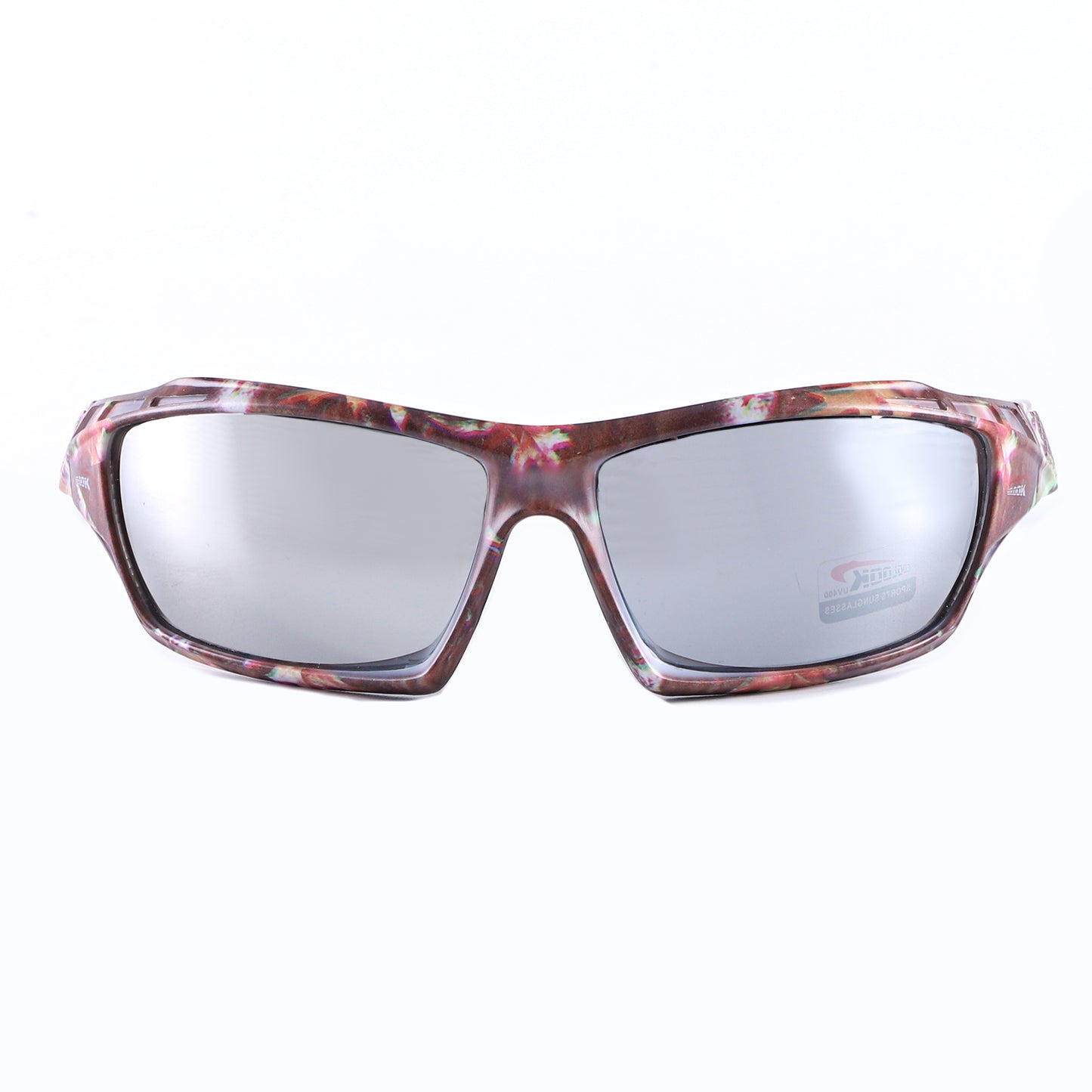 Coolook Semi-Rimless Camo Print Sunglasses CL10845