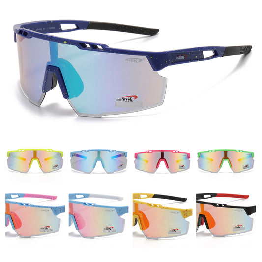 Coolook Shield Wrap Around Sunglasses Wholesale CL10996-1