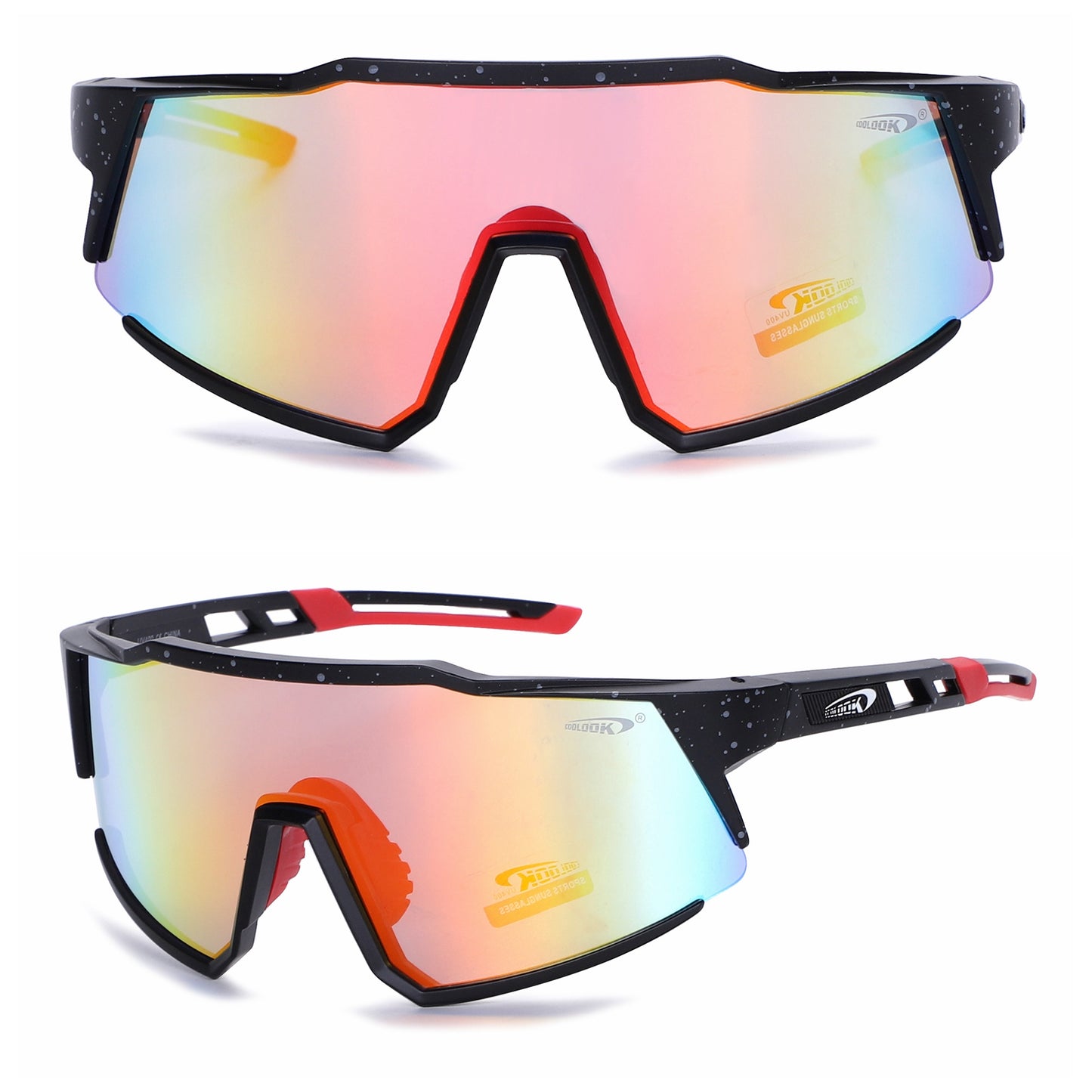 Coolook Sports Shield Wrap Sunglasses CL10997-2