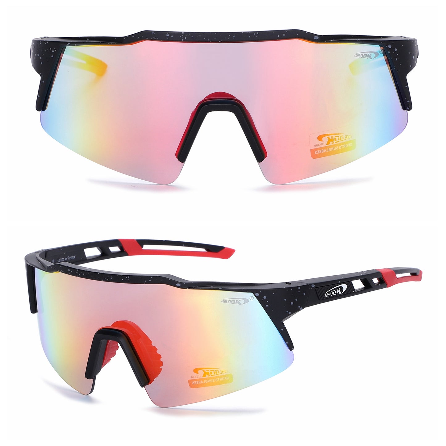 Coolook Wrap Around Men's Wholesale Sunglasses CL10999-3