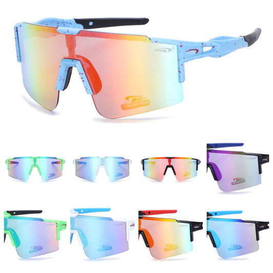 Coolook Shield Wrap Around Mirrored Sunglasses Wholesale CL11000-2