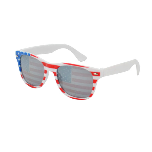Kids USA Stars and Stripes Wayfarer Sunglasses for Boys and Girls K10039