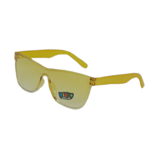 Kids Rimless Shield Sunglasses – UV400 Gradient Lens Oversized Sport Wrap Shades K10320