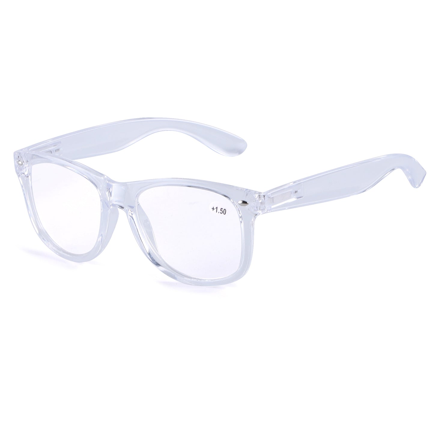 Unisex Wayfarer Style Reading Glasses in Tortoise Shell & Solid Colors RJ060
