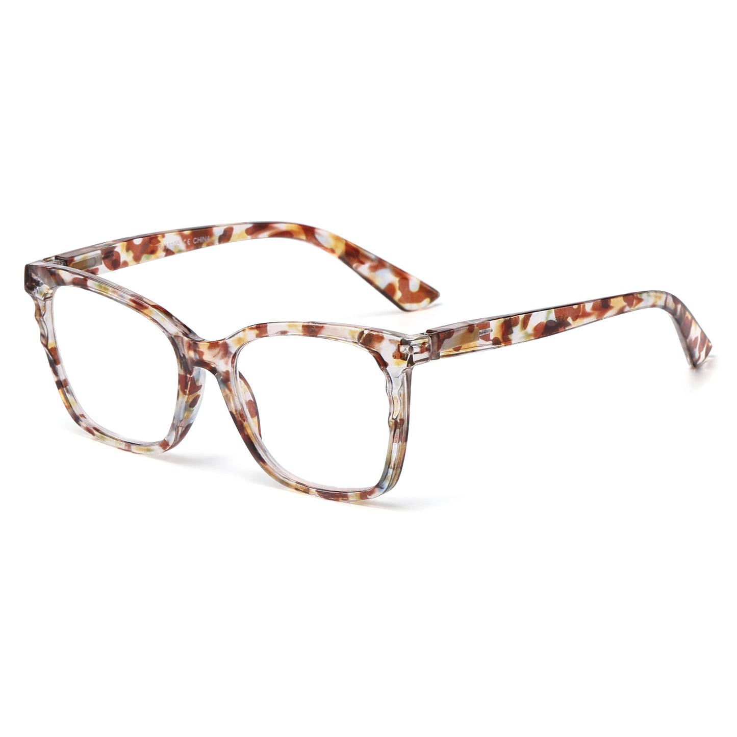Women's Essential Cat-Eye Custom Reading Glasses in Turtoise and Classic Black RJ11105