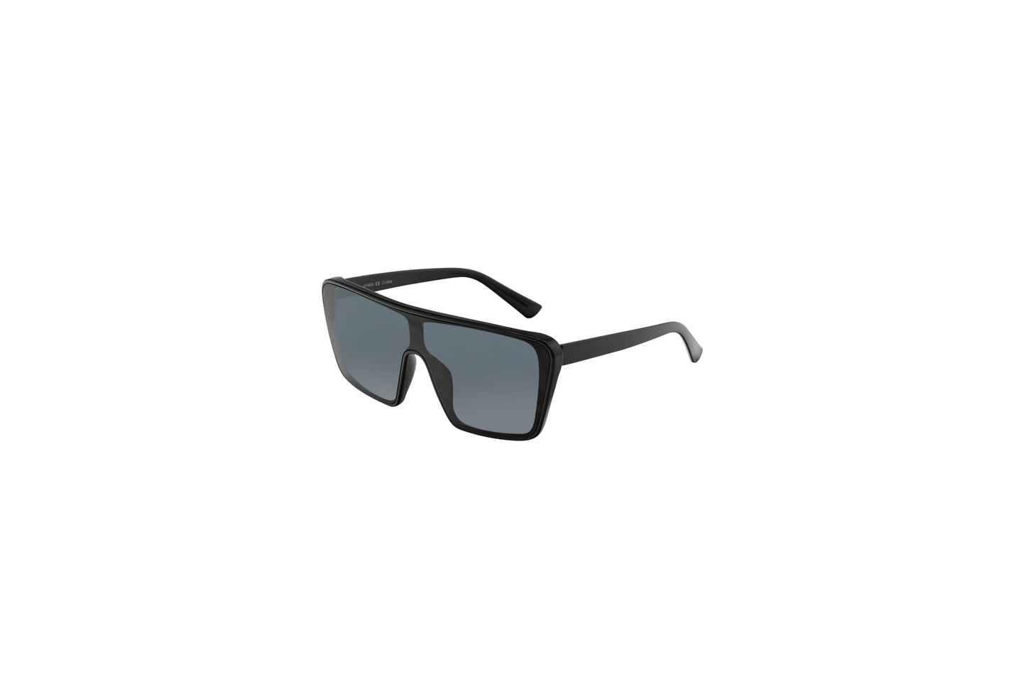 Modern Retro Square Shield Sunglasses with Flat Top Oversized Frames SK10632