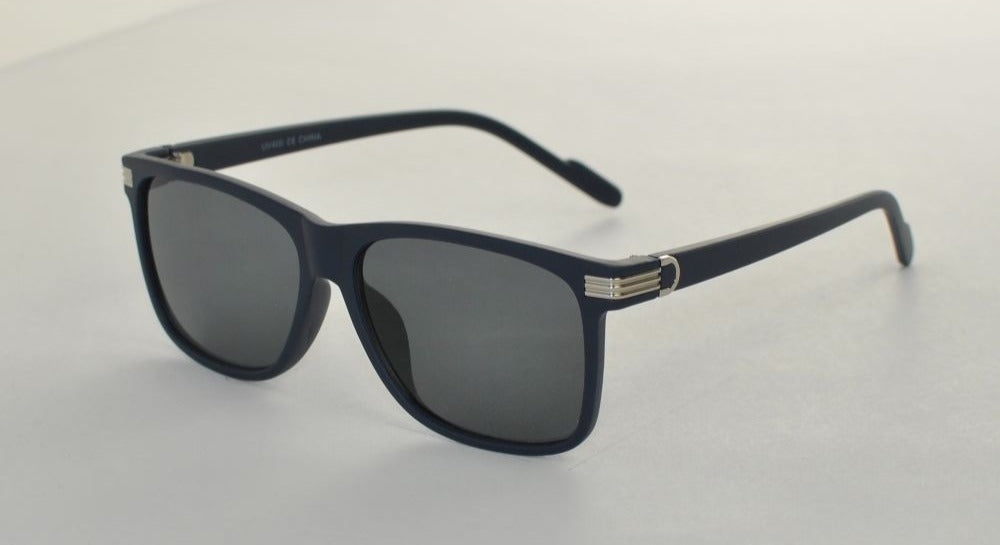 Men's Premuim Lightweight Square Sunglasses with Sleek Accents SK10641
