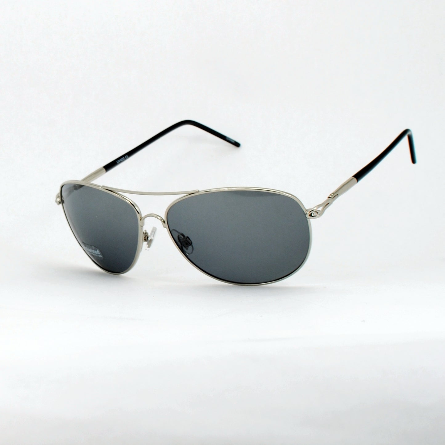 Classic Polarized Aviator Sunglasses with Two-Tone Comfort Temples SS8076-PL