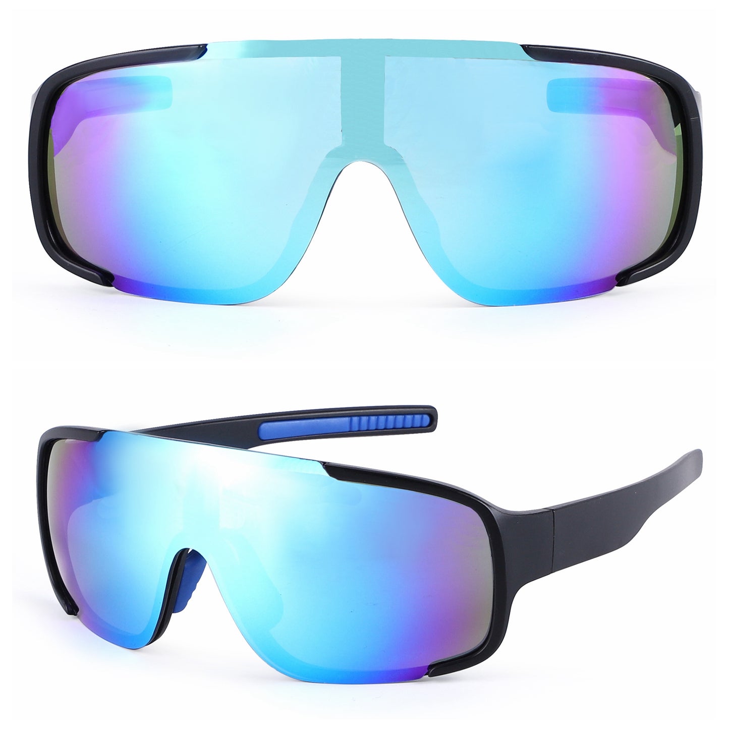 Sports Shield Men's Sunglasses Wholesale P10566
