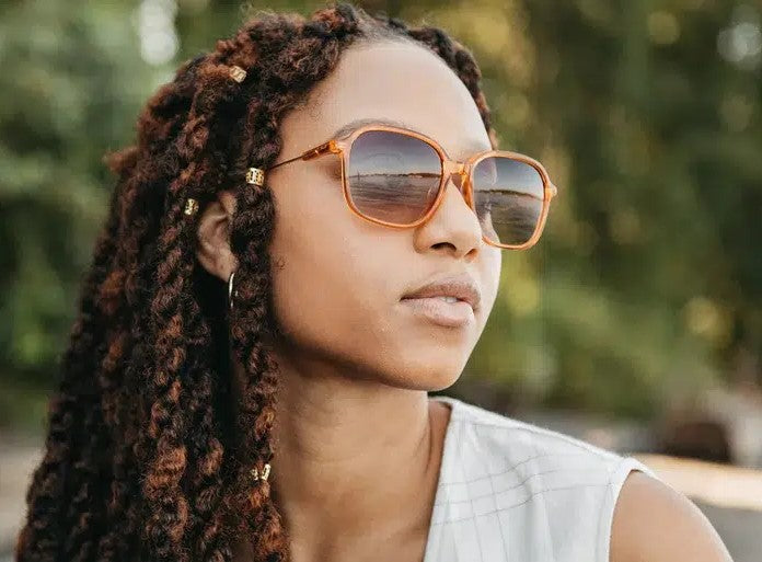 Plastic Frame Sunglasses