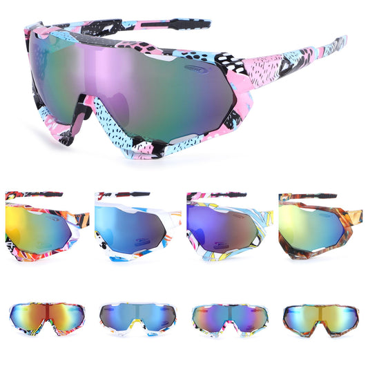 Coolook Shield Wrap Around Sunglasses Wholesale CL10553-1