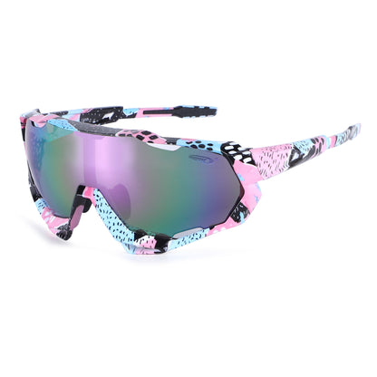 Coolook Shield Wrap Around Sunglasses Wholesale CL10553-1