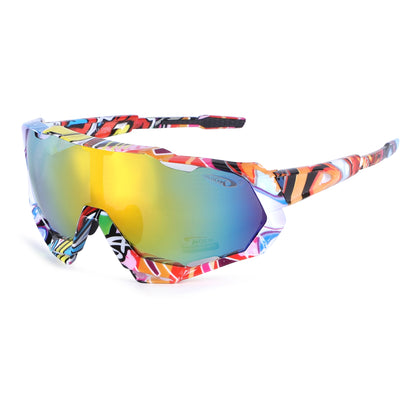 Coolook Shield Wrap Around Sunglasses Wholesale CL10553-1