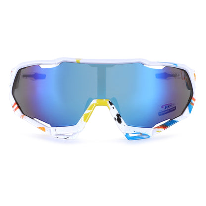 Coolook Shield Wrap Around Sunglasses Wholesale CL10553-1