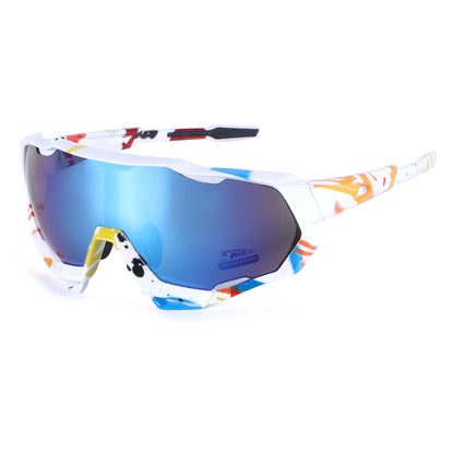 Coolook Shield Wrap Around Sunglasses Wholesale CL10553-1