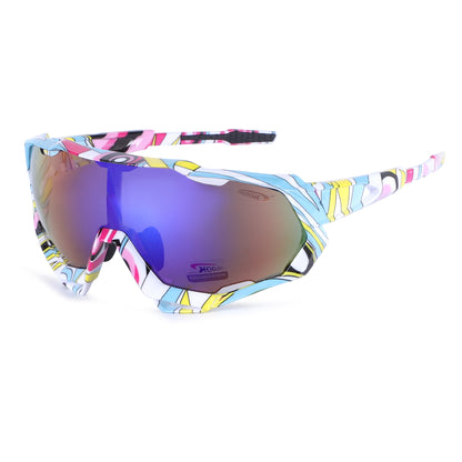 Coolook Shield Wrap Around Sunglasses Wholesale CL10553-1
