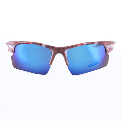 Coolook Semi-Rimless Camo Print Sunglasses CL10843