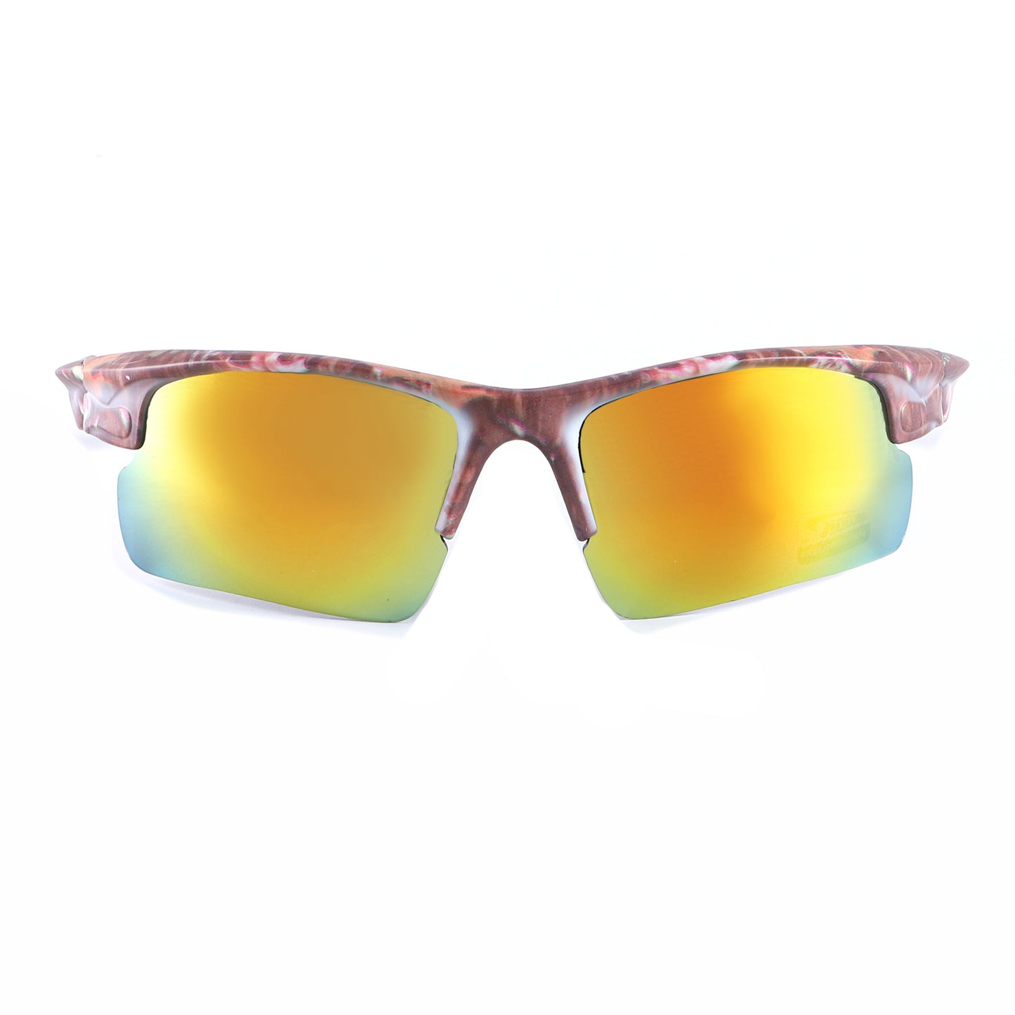 Coolook Semi-Rimless Camo Print Sunglasses CL10843
