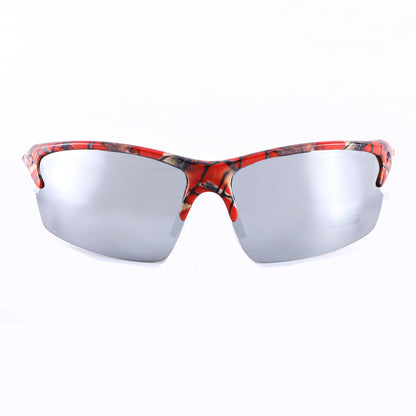 Coolook Semi-Rimless Camo Print Sunglasses CL10844