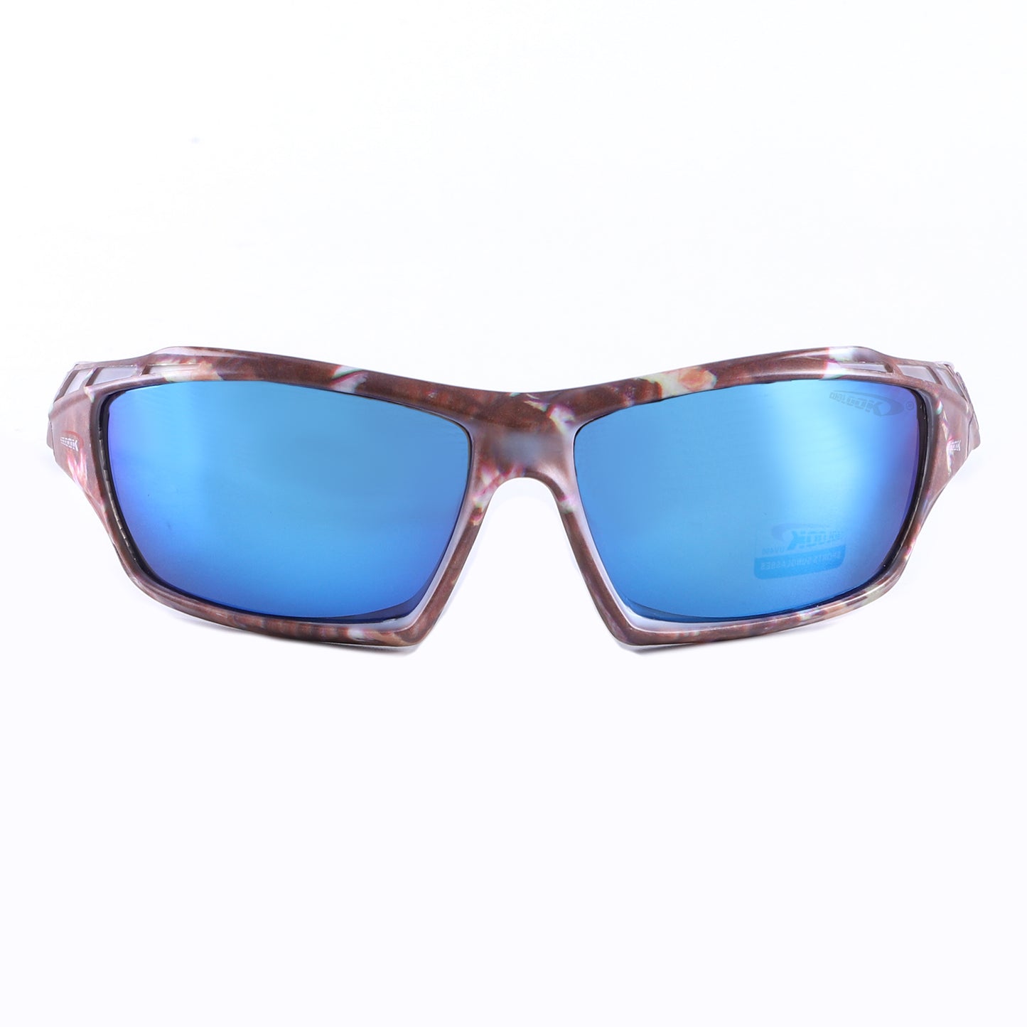 Coolook Semi-Rimless Camo Print Sunglasses CL10845