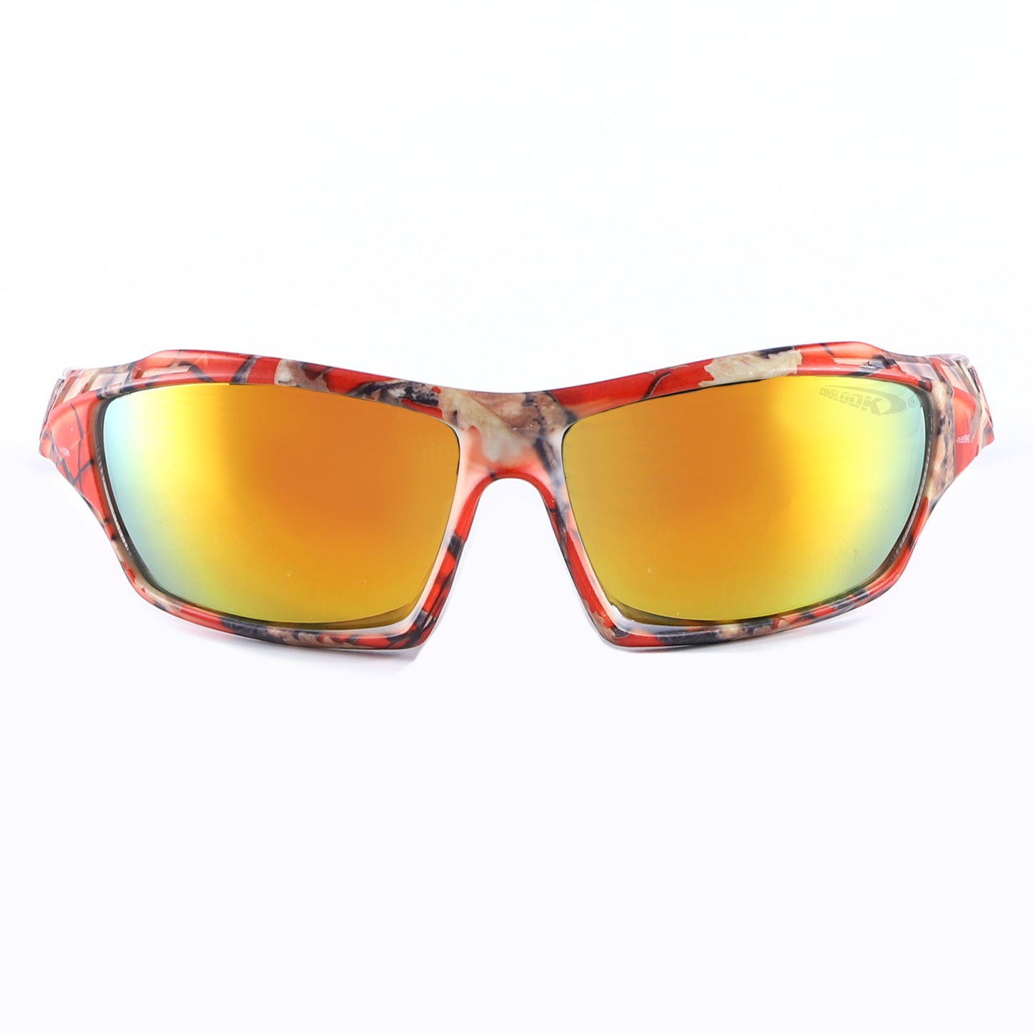 Coolook Semi-Rimless Camo Print Sunglasses CL10845