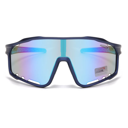 Coolook Shield Wrap Around Mirrored Sunglasses Wholesale CL10998-1