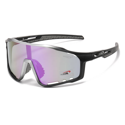Coolook Shield Wrap Around Mirrored Sunglasses Wholesale CL10998-1