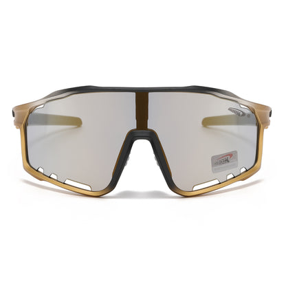 Coolook Shield Wrap Around Mirrored Sunglasses Wholesale CL10998-1