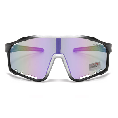 Coolook Shield Wrap Around Mirrored Sunglasses Wholesale CL10998-1