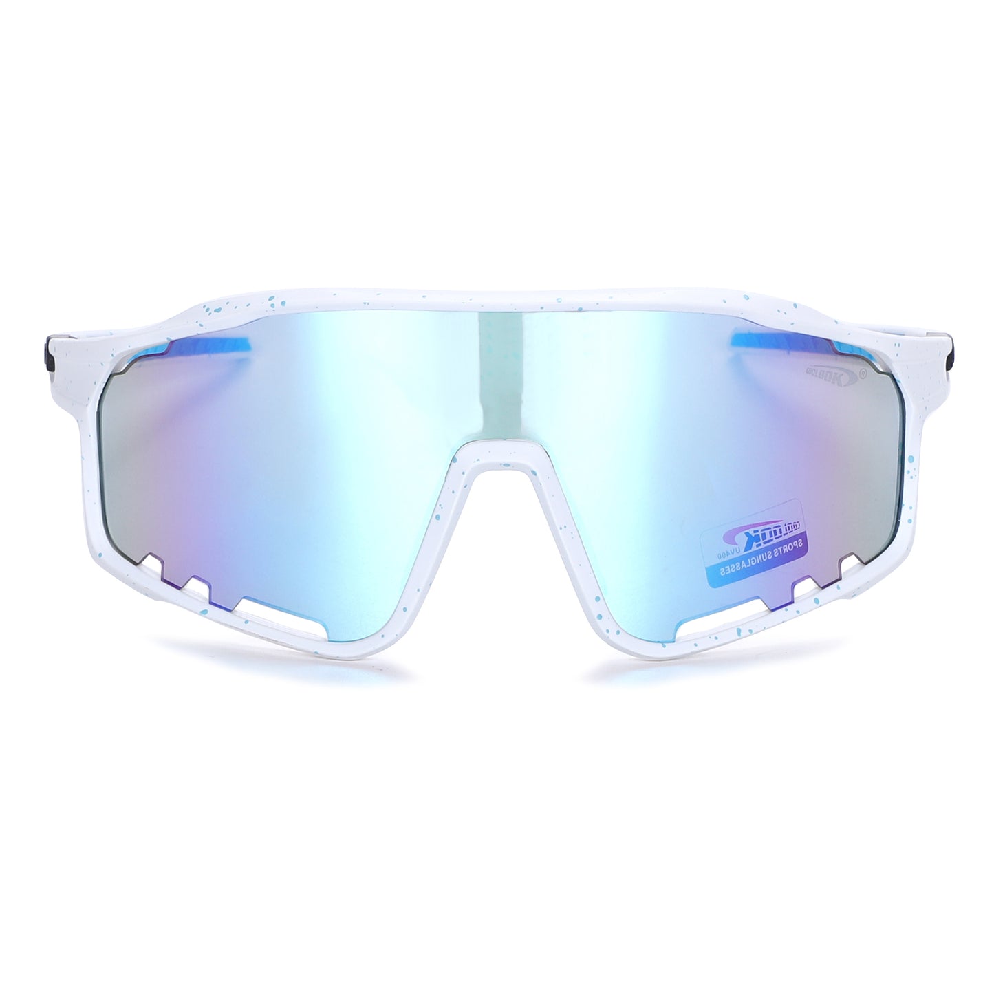 Coolook Shield Wrap Around Mirrored Sunglasses Wholesale CL10998-1