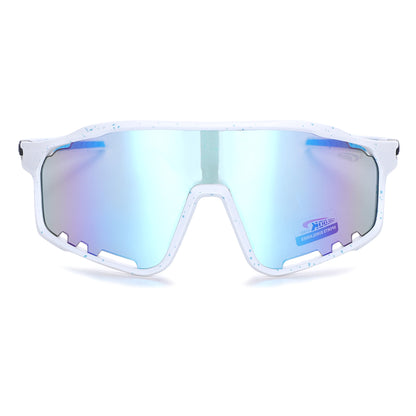 Coolook Shield Wrap Around Mirrored Sunglasses Wholesale CL10998-1