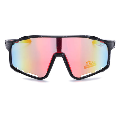 Coolook Shield Wrap Around Mirrored Sunglasses Wholesale CL10998-1