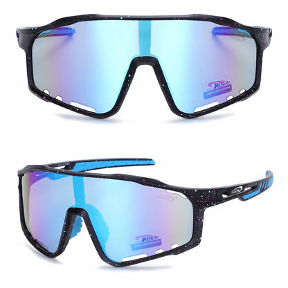 Coolook Shield Wrap Around Mirrored Sunglasses CL10998-2