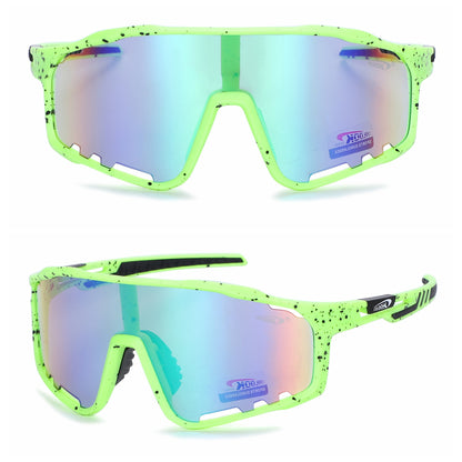 Coolook Shield Wrap Around Mirrored Sunglasses CL10998-2