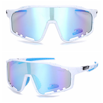 Coolook Shield Wrap Around Mirrored Sunglasses CL10998-2