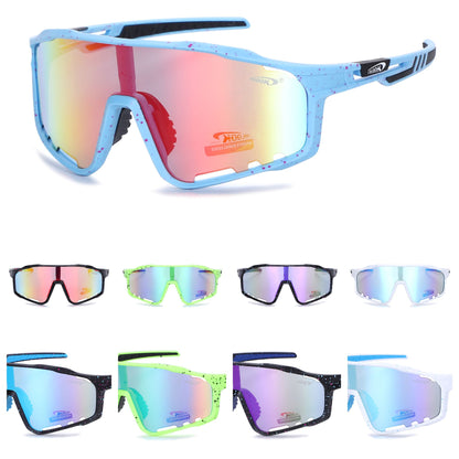 Coolook Shield Wrap Around Mirrored Sunglasses CL10998-2