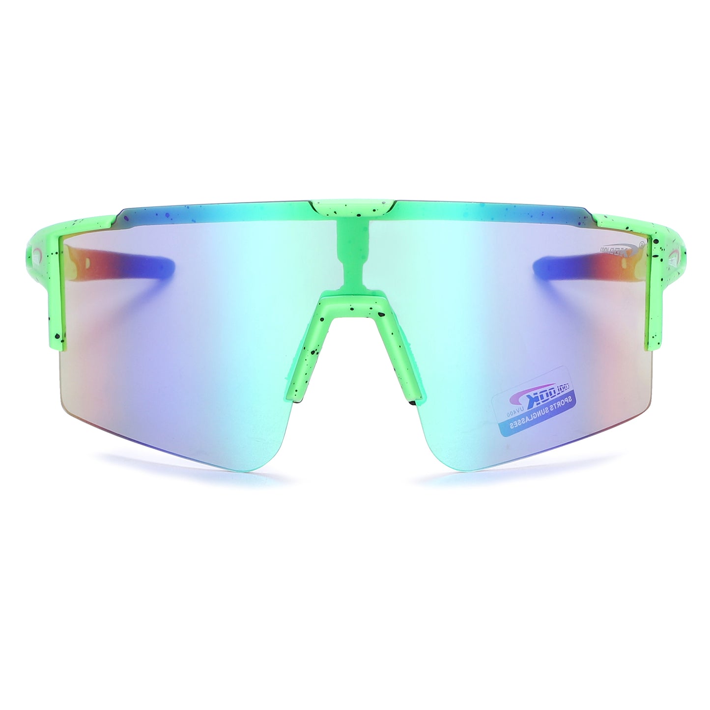 Coolook Shield Wrap Around Mirrored Sunglasses Wholesale  CL11000-2