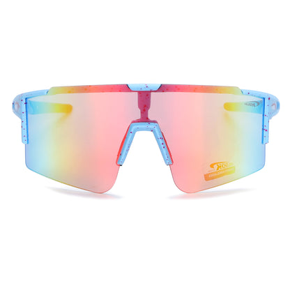 Coolook Shield Wrap Around Mirrored Sunglasses Wholesale  CL11000-2