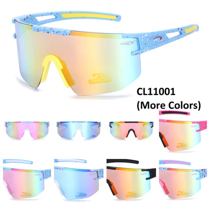 Coolook Shield Wrap Around Sunglasses Wholesale CL11001
