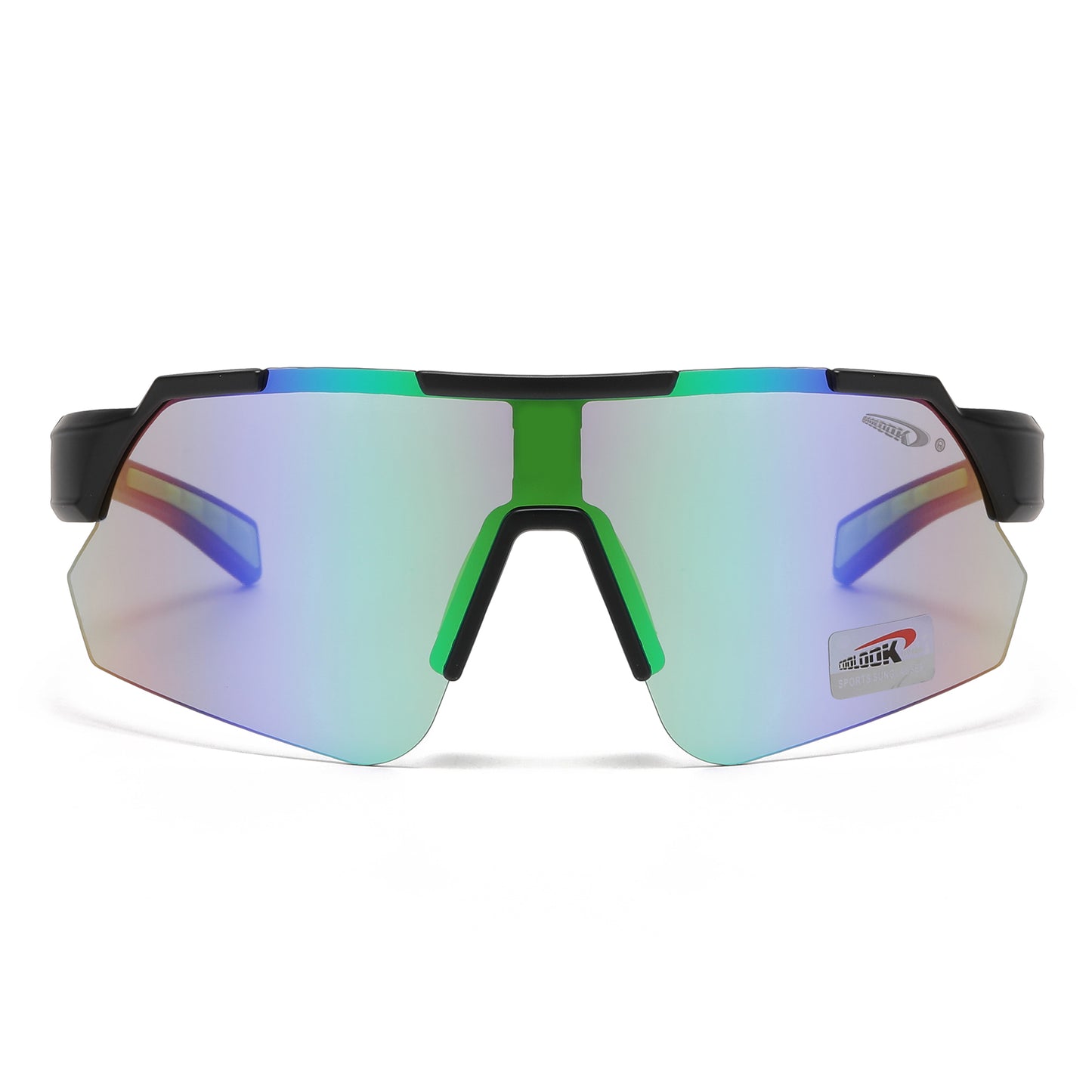 Coolook Shield Wrap Around Mirrored Sunglasses Wholesale  CL11002-2