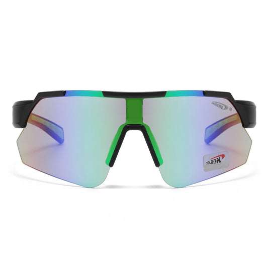 Coolook Shield Wrap Around Mirrored Sunglasses Wholesale  CL11002-2