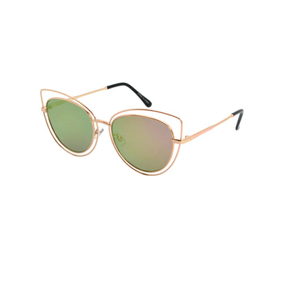 Designer-Style Butterfly Frames with Intricate Double-Frame Metal Design HJ10114