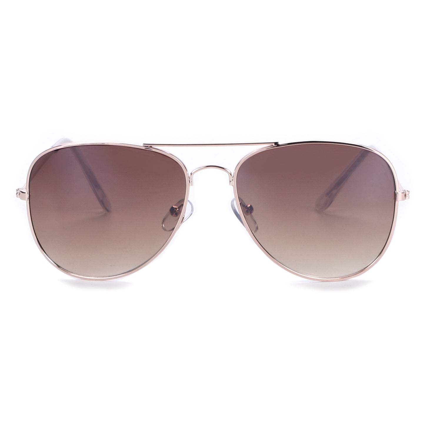 Unisex Double-Bridge Aviators with Pastel Ocean Tint Lenses with Slim Temples J0894-Ocean