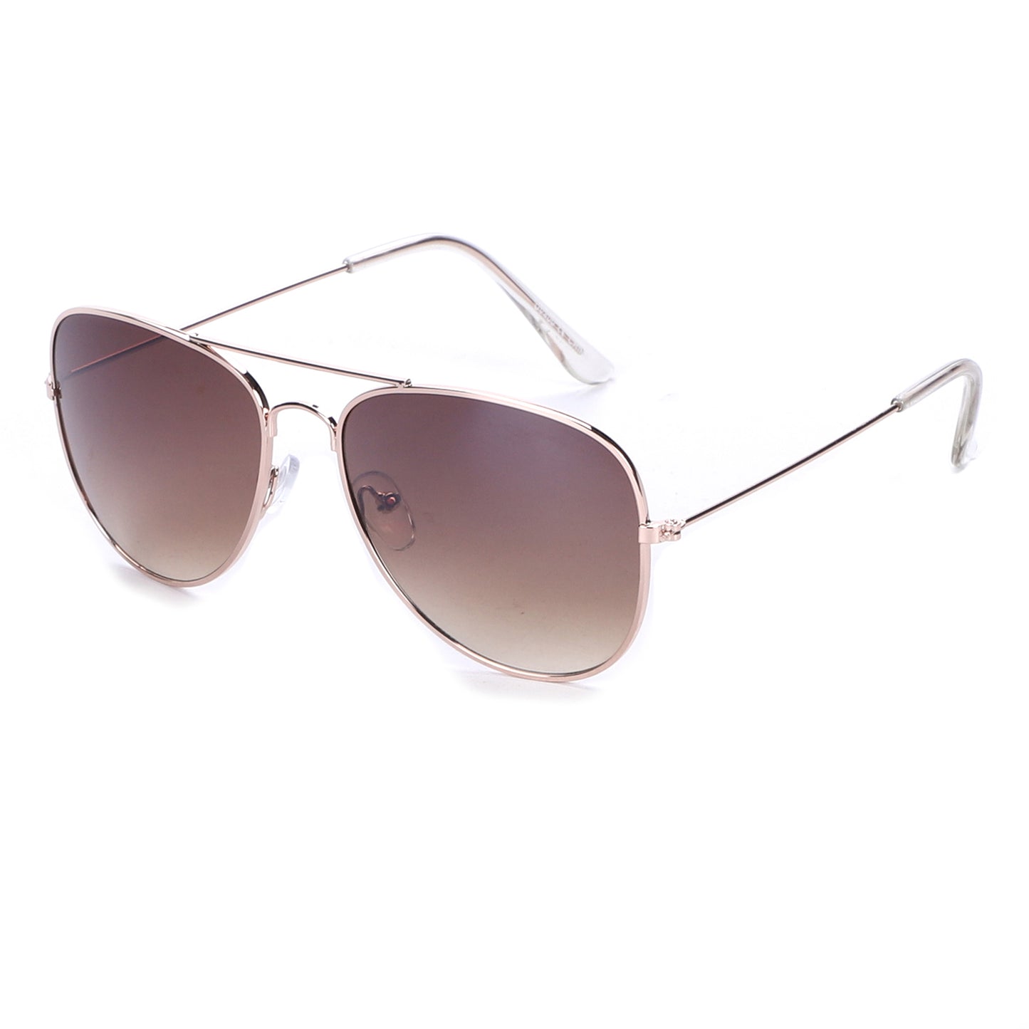 Unisex Double-Bridge Aviators with Pastel Ocean Tint Lenses with Slim Temples J0894-Ocean