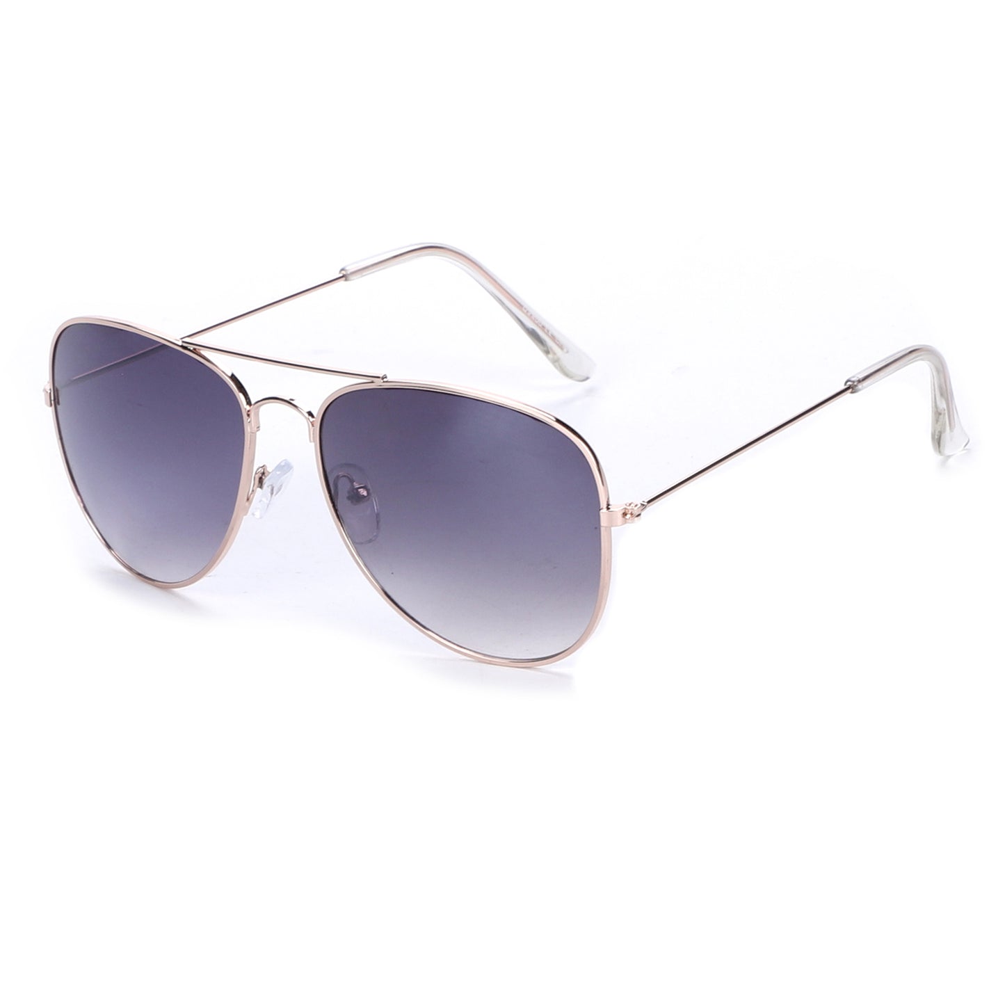Unisex Double-Bridge Aviators with Pastel Ocean Tint Lenses with Slim Temples J0894-Ocean