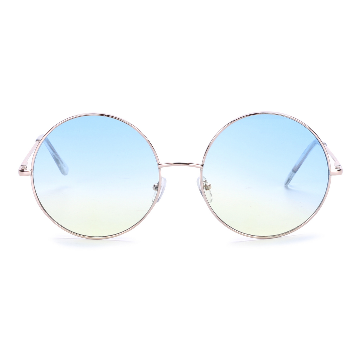Vintage Round Sunglasses with Ocean Gradient Lenses J10191-Ocean