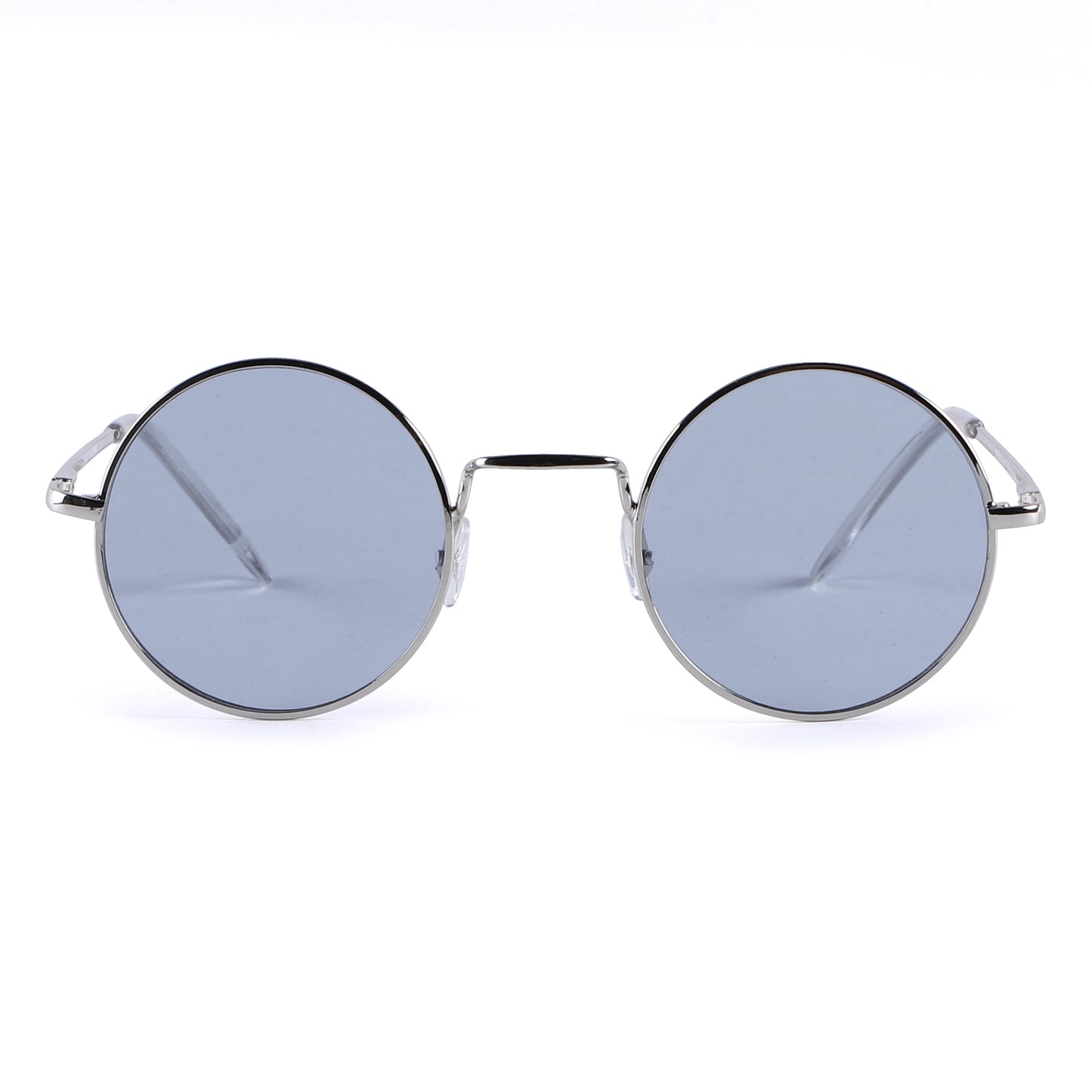 Retro Round Metal Sunglasses with Lightweight Frames J10508-Light