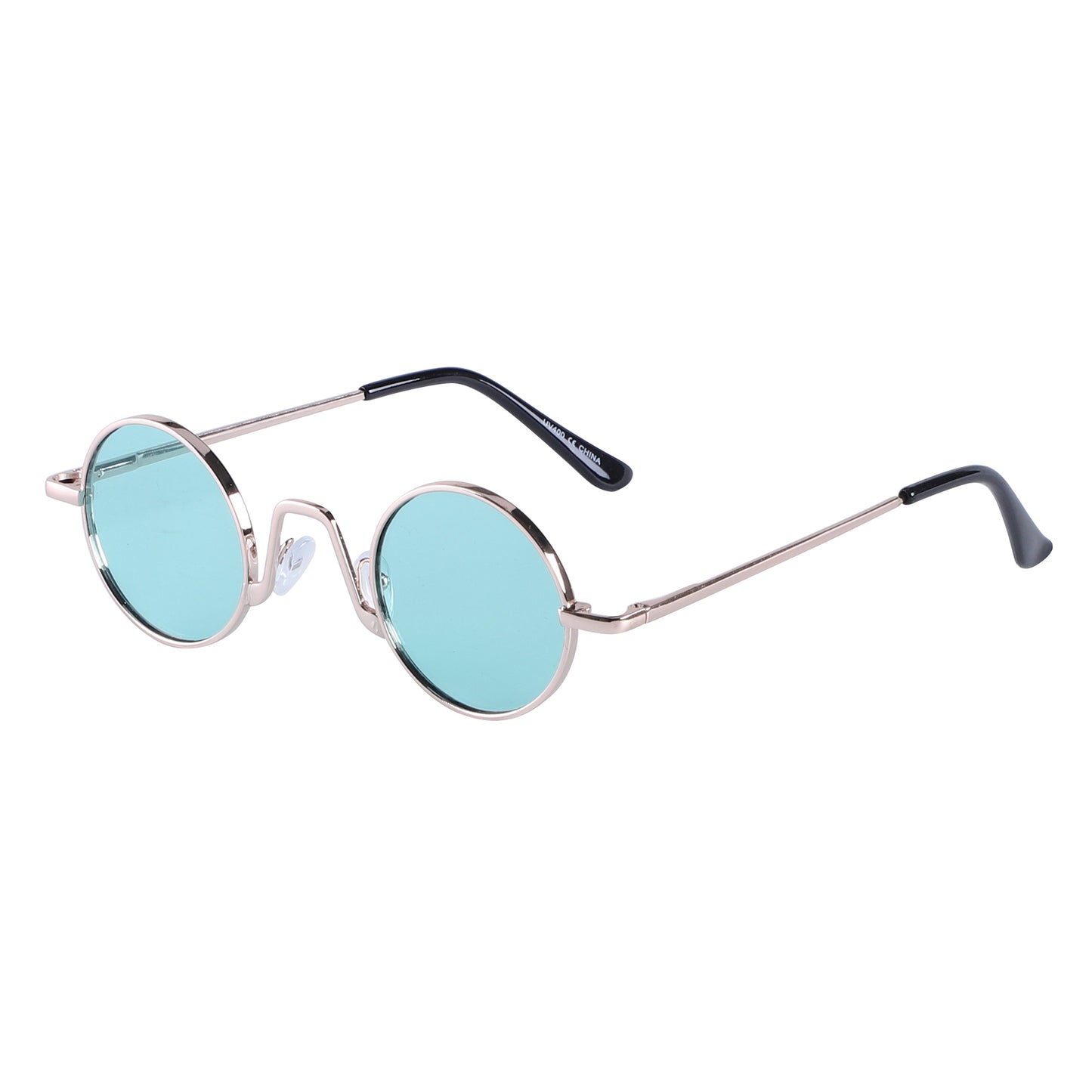 Vintage Circle Frame Sunglasses with Tinted Lenses J10622