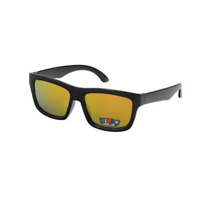 Cool Kid Classics: Vibrant Mirror-Lens Sunglasses for Boys & Girls K074